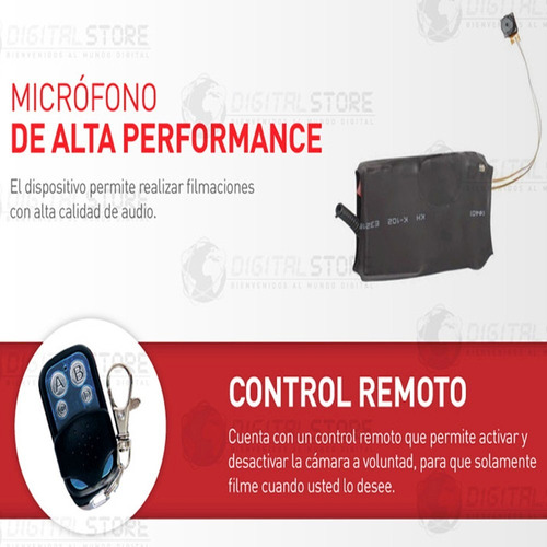 Mini Camara Espia Oculta Seguridad Dvr Full Hd Microfono Ctl