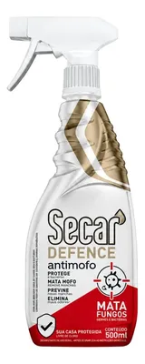 Anti Mofo Secar Defence 500ml Gatilho Antimofo Limpa Mofo