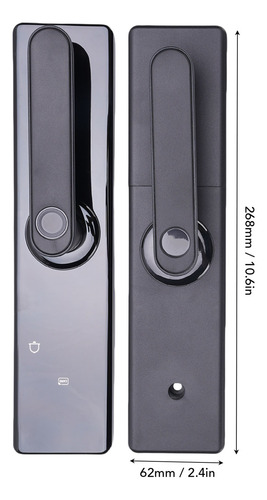 Wifi Smart Fingerprint Door Handle Lock Keypad App Control