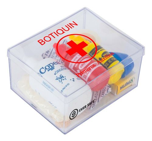 Imagen 5 de 6 de Botiquín Primeros Auxilios Eversafe 23 Elementos Para Auto Apto Vtv Modelo Pd