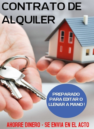 Contrato De Alquiler -  Locación (vivienda - Negocio)