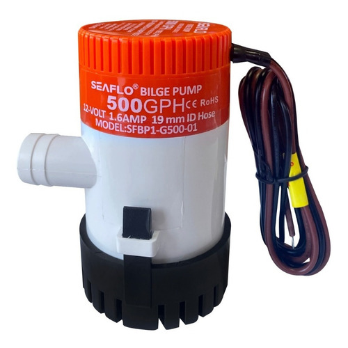 Imagen 3 de 6 de Bomba De Achique 12v 500gph 12v Nueva Linea Seaflo
