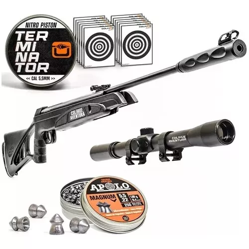 Rifle Nitro Piston Fox GR 1600 W cal 5,5mm - Colihue Aventura