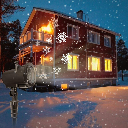 Sanwsmo Proyector De Luz Led De Navidad, Proyector De Luces
