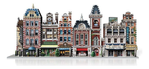 Wrebbit 3d Urbania Collection Parque De Bomberos Puzzle 3...