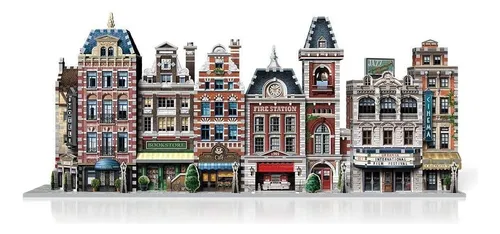 Wrebbit 3d Urbania Collection Parque De Bomberos Puzzle 3...