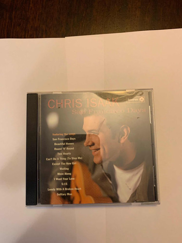 Chris Issak. San Francisco Days. Cd