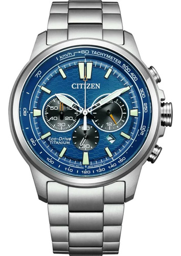 Reloj Citizen Hombre Ca4570-88l Super Titanio Cronografo Eco