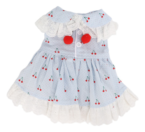 Vestido Conejo Pet Clothes Little Pet Cherry Falda Para Masc