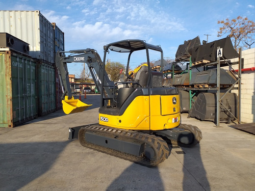 Excavadora John Deere 50d Año 2015 Rops