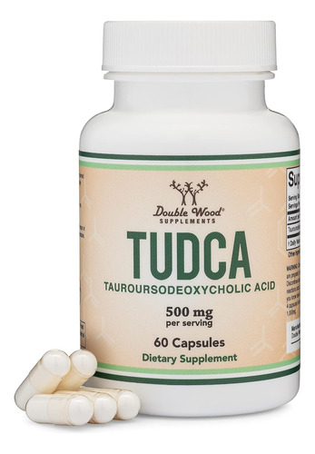 Tudca Suplemento Limpieza De Hígado Y Vesícula 500 Mg 60 Cap