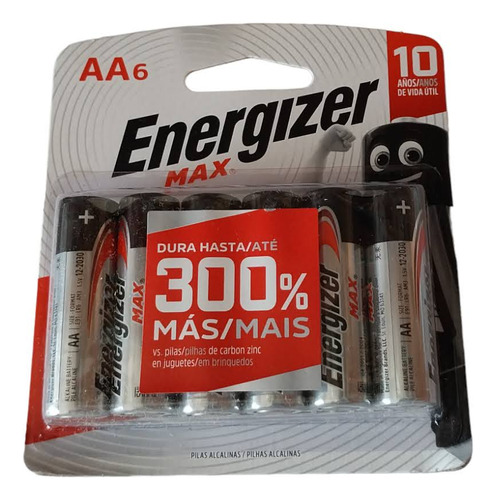 Pilas Energizer Max Aa Blister X 6