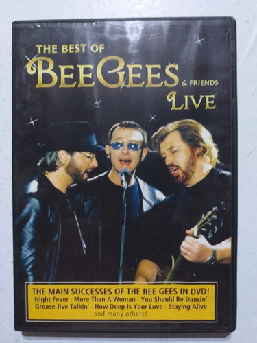 Dvd The Best Of Bee Gees & Friends. Live.