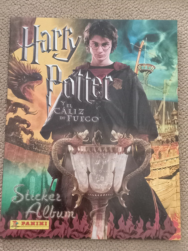 Álbum Panini Harry Potter Y El Cáliz De Fuego Completo 