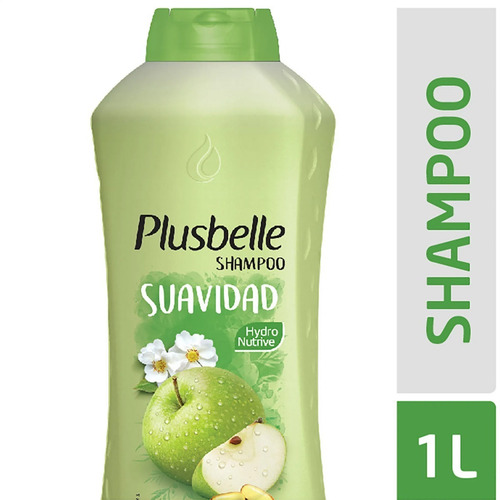 Plusbelle Shampoo Suavidad Manzana Y Vitamina A X 1000 Ml