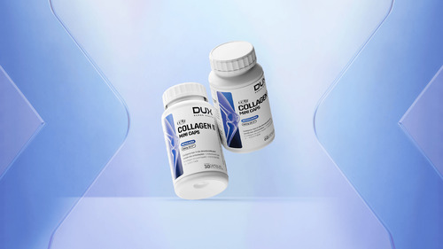 Colágeno Tipo 2 Sem Sabor Pote 60 Capsulas Dux Nutrition