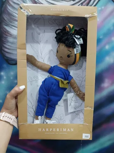 Muñeca De Trapo Afroamericana