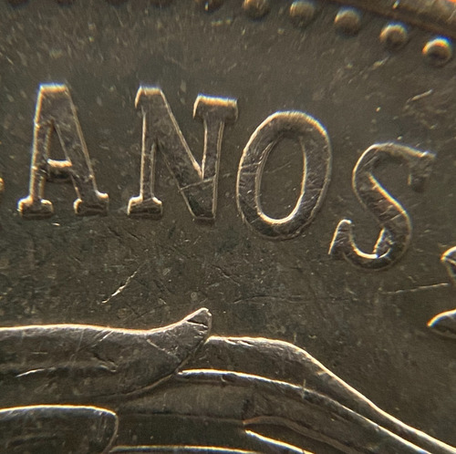 Mex21004a México 20 Pesos 1981 Unc-bu Error Troquel Rot Ayff (Usado)