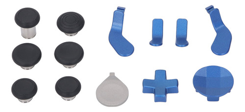 Juego De Palancas Blue Controller De Acero Inoxidable Y Goma
