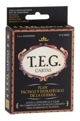 Imagen 1 de 5 de Juego De Mesa - Teg Cartas - 6 Cuotas