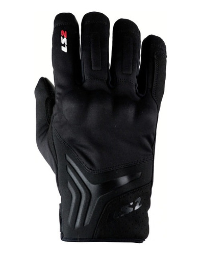 Imagen 2 de 6 de Guantes Moto Cortos Ls2 Jet 2 Negro Touch Tienda Devotobikes