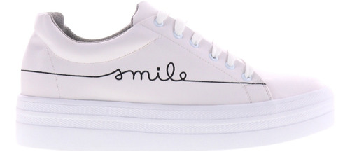 Imagen 2 de 4 de Tenis Mujer Dama Smile Casuales De Moda Erez