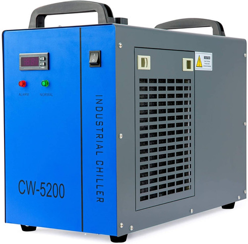 Enfriador De Agua Industrial Chiller Cw-5000 Omtech 110v