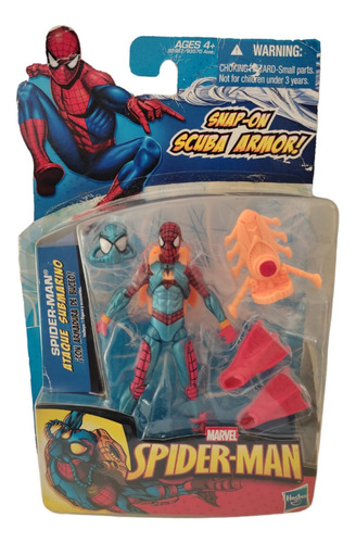 Dive Attack Spiderman Tipo Marvel Universe Hasbro 01