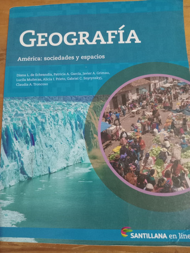 Geografía. Editorial Santillana