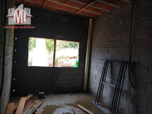 Linda Chácara Em Fase De Acabamento Com Escritura, 01 Suíte, Próxima Da Cidade, Internet, À Venda, 500 M² Por R$ 390.000 - Zona Rural - Pinhalzinho/sp - Ch0870