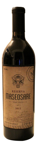 Vino Tinto Maseosare Reserva Clásico 2014 750 Ml