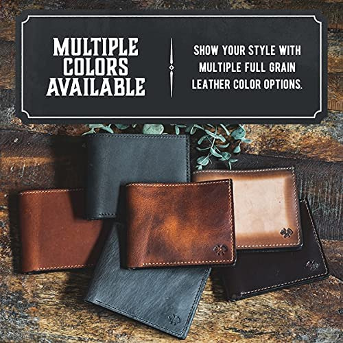 Cartera Plegable De Cuero Main Street Forge Para Hombre | Fa