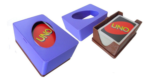 Imagen 1 de 1 de Caja Para Juego Uno, Realizada En Impresión 3d, Elije Color
