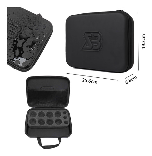 Kit 8 Beyblade Com Maleta 1 Lançador Grip Beyloger Luz E Som