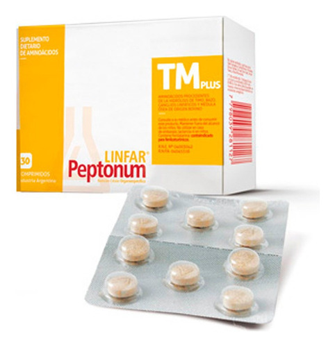 Peptonum Tm Plus Revitalizante Inmunohematológico Comp Sabor N/a