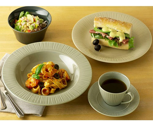 Taza Café Conifere Taupe 200 Ml Noritake