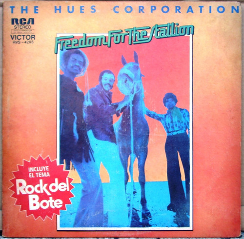 The Hues Corporation - Freedom For... Lp 1973 Rock Del Bote