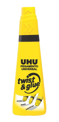 Pegamento Adhesivo Universal Uhu Twist Glue 90 Ml