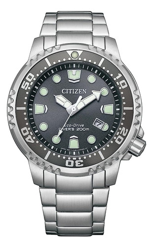 Citizen Promaster Dive Marine Series Bn0167-50h Color de la correa Plata Color del bisel Plata Color del fondo Negro