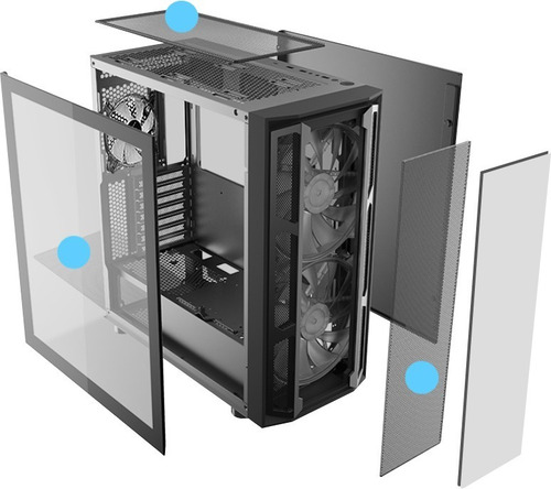 Case Antryx Fx Chrome Storm Destroyer, Argb Fan X3, C/remoto