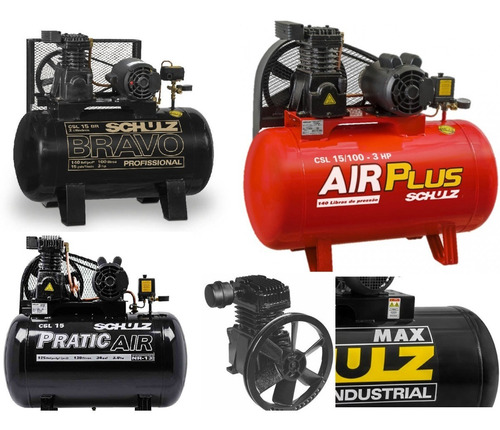 Peças Compressor Schulz Msl 15 Max / Csl 15 Br / Csl 10 Br