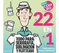 Comprar Mega Combo Sublimación Serigrafía Plotteado Vectores Kits