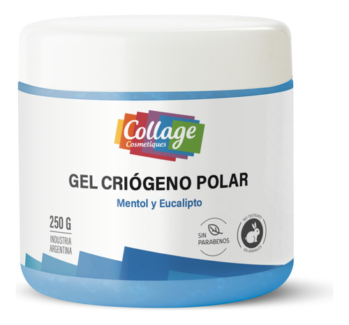 Gel Criógeno Refrescante Polar Relajante 250 Grs