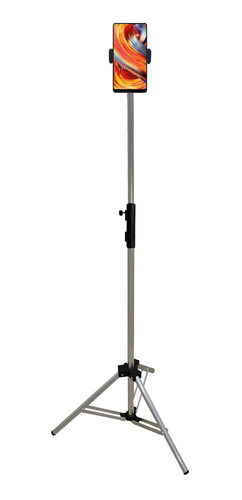 Tripé P/ Celular Universal Telescópico 1,80m C/ Suporte