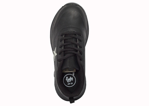 Imagen 6 de 10 de Zapatillas Footy Colegial Harvard Juvenil Cordon Black