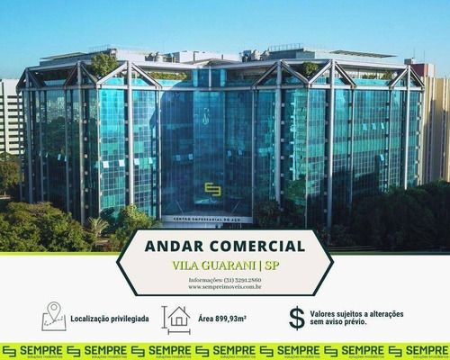 Imagem 1 de 26 de Andar Corporativo Para Alugar, 899 M² - Vila Guarani (zona Sul) - São Paulo/sp - Ac0169