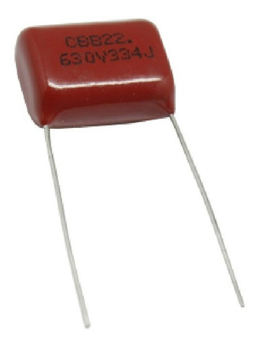 Set 100 Piezas Capacitor Poliester .33uf 630v Genuino Farad