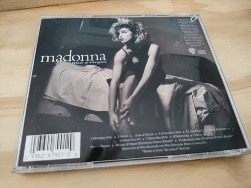 Madonna Like A Virgin Cd Remaster Importado Buen Estado Remasterizado (Usado)