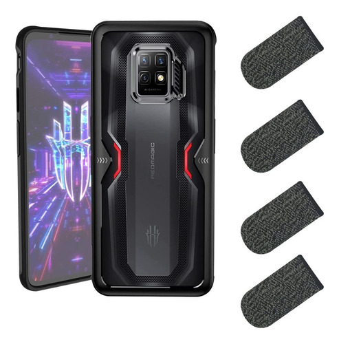 Funda Para Zte Nubia Red Magic 7 Pro/7s Pro, Tpu Suave+c7716