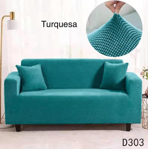 Funda Cubre Sofa Sillon Cuadrille 2 Cuerpos